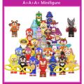 Lego Minifigures Metal Sonic Anime Cartoon Building Blocks Kids Toys. 