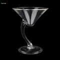 Food Grade Martini Goblet Cocktail Glass for Party 190ml. 