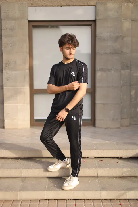 Men%E2%80%99s%20Black%20Tracksuit%20by%20HG%20%7C%20Soft%20Dri-Fit%20Interlock%20Fabric%20%7C%20Gym%20and%20Workout%20Set%20%7C%20Logo%20Printed%20Two-Piece%20Outfit%20-%20Image%204