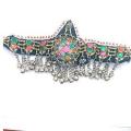Antique Style Afghan Matha Patti multi. 