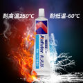 Kraft K-704 Silicone Rubber 704B Black White Waterproof Silicone Rubber RTV Sealant Adhesive Resistant 45G$. 