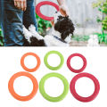 Pet EVA Fly Discs Dog Training Ring Outdoor Interactive Game Puller Resistant Bite Floating Toy Products Motion Products Supply. 