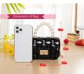 Mini Jelly Tote Bag for Women and Kids with Shoulder Chain and Hard Shell Design. 
