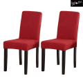 Dining Chair Covers - Pack of 6- for Without Arms Chairs. 