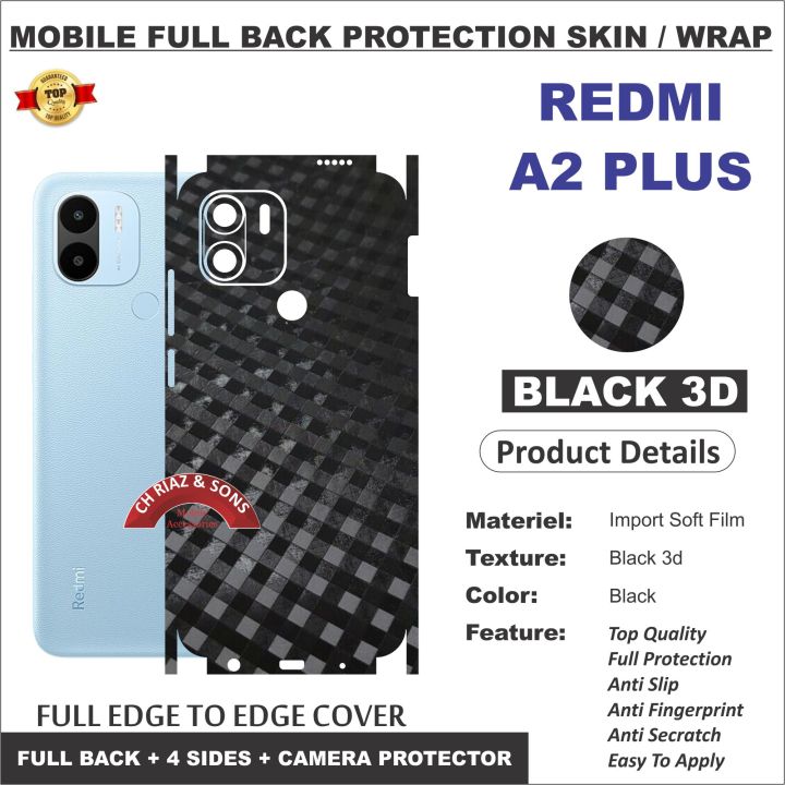 REDMI%20A2%20PLUS%20FULL%20BACK%20360%20premium%20Protection%20Skin%20Wrap%20full%20cover%20Premium%20Quality%20-%20Image%209
