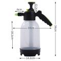 2L Transparent Water Spray Bottle Pressure Pump Water Sprayers. 