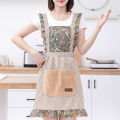Cleaning Apron Sleeveless Anti-fouling Cleaning Apron Cooking Pinafore. 