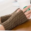 Half Finger winter gloves for women & girls. 