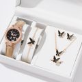 【shenggangshangmao001】（NEW）mall New design Cute 6pcs Butterfly Set Watches Women Watch For Girls Luxury Stylish Watch. 