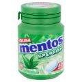 Mentos Chewing Gum Spearmint Sugar Free 40 Gums Jar (Imported). 