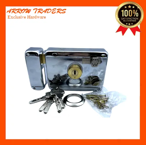 Lt%20Main%20Door%20Lock%20Lite%20Welding%20Lock%20Security%20Purpose%20Lite%20Weighted%20Good%20Quality%20With%205%20Computer%20Keys%20Main%20Door%20Security%20Lock%20-%20Image%206