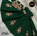 Embroidered Maxi with coaty-Party Wear Maxi-Dresses For Women-Brand Nomi Style Wipe​. 