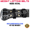 Weight Lifting Belts, Size XL, XXL AND XXXL Export Quality. 