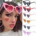 Fashion Clout Goggle Women Heart-Shaped Sunglasses UV400 Protection Eyewear Vintage Sunglasses. 