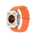 Smart Watch Series Bluetooth Call Smartwatch With Ocean Strap Wireless Charging Best Battery Timing. 