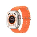 Smart Watch Series Bluetooth Call Smartwatch With Ocean Strap Wireless Charging Best Battery Timing. 