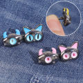 1/3Pair Little Monster Eye Shaped Adjustable Jean Button Waist Buckle Snap Pants Buckle Extender Replacement Jeans Button Pins. 