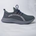 FLK SPOT Grey Mens Excercise Running Sneakers Casual shoes Fashion Breathable Fast shoes Training sneakers for Men Tennis Trending sneakers for walking gym. 