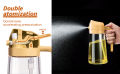 ENDOXI - 2 in 1 Oil Bottle – 500ML Oil Spray Bottle & Oil Dispenser | Multifunction Glass Oil Sprayer for Cooking, BBQ | Olive Oil Spray Bottle & Oil Dispenser for Air Fryer, Grilling, Salad | Kitchen Oil Sprayer & 2 in 1 Oil Bottle for Daily Use. 