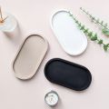Decorative Oval jewellery dish, Beige jewellery tray, Oval Trinket Dish, Simple colour tray, Bathroom Accessory, Ceramic dish, trinket tray/Customized. 