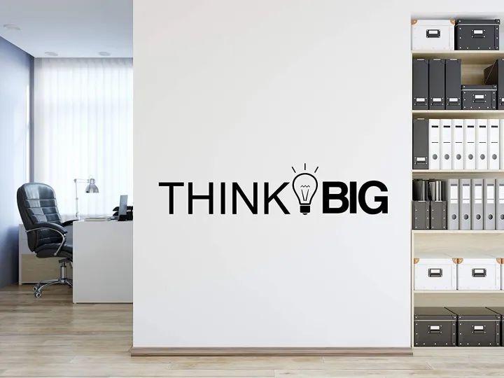 Think%20Big%20Office%20Decor%20Wall%20Art%20Wall%20Decal%20Inspirational%20Motivational%20Vinyl%20Office%20Supplies%20Home%20Gym%20Work%20Success%20Wall%20Sticker%20Teamwork%20Welcome%20Quote%20Business%20Sign%20Gift%20Large%20-%20Image%202