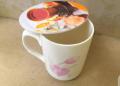 Pack of 6 - Random Design Melamine Plastic Mugs or Cups Cover, Glass Cup Lid, Drinkguards. 