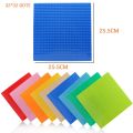 4 Size 33 Styles Plastic Assembly Blocks Base Plates Figures City Classic Toys Building Blocks Baseplates Toys For Children. 