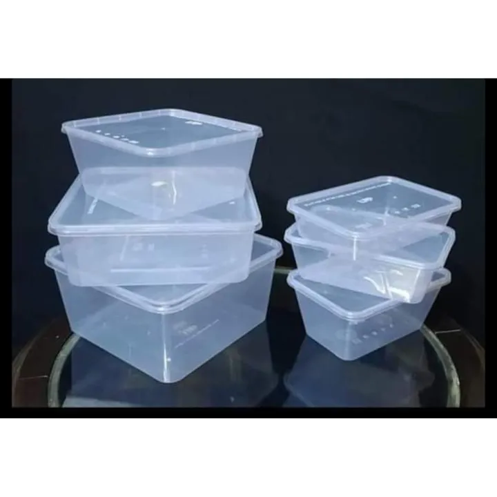 Plastic Boxes Food Container Pack Of 50 Pcs | Daraz.pk