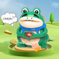 Kids Frog Toy Adorable Light-up Frog Toy with Moving Heart Voice Recording Glowing Features Perfect Gift for Qixi Festival Valentine's Day Kids Girlfriend Ideal Children's Gift Funny Frog Toy. 