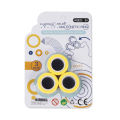 FinGears - Pack of 3 Magnetic Rings Stress Relief Fidget Spinner Toy. 