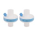 2X CPAP Bacterial Viral Filter for Breathing Mask Tube Machine Accessories Bacterium Filters for Cpap BiPAP Hose Sleep. 