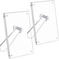 Acrylic Picture Frame Desktop Frameless Photo Frame Double Sided Transparent Acrylic Frame Clear Picture Frame Horizontal Magnetic Frame. 