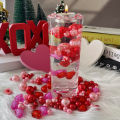 Vase Filler Decorations Romantic Valentine's Day Vase Fillers Vibrant Love Heart Beads for Stunning Decor Party Accessories Plastic Vase Fillers. 