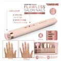 Flawless Salon Nail Pro Electric-Original Rechargeable Flawless Salon Nails Kit Electronic Nail Filer, Buffer, Shiner, Cuticles and Nail Polish Remover, and Full Manicure and Pedicure Kit Machine. 