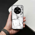 Tecno_ Spark 30C 4G Cover - White Marble Series 2 - HQ Premium Shine Durable Shatterproof Case. 