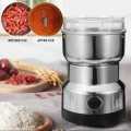 Openi - Mini Electric Grinder Stainless Steel Grinder For Coffee beans, Spices, Masala Grinding Machine 150W. 