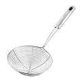 Stainless Steel Chalni /Deep Fry Strainer Diameter-17 cm & 40 cm Long Fry Pakora Strainer Stainless Steel Large Size Spider Shape. 