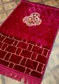 Super Soft Janamaz Orthopedic Padded Foam Cushion 100% Raschel Thick Velvet Non-Slip Muslim Prayer Rug. 