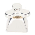 Rotating Keycap Aluminum Alloy Novelty Special Shape Universal Mechanical Keyboard AccessoriesClover Silver. 
