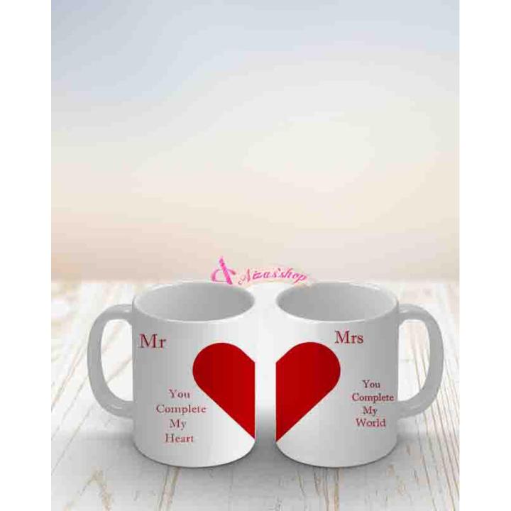 Mr Mrs Couple Mug
