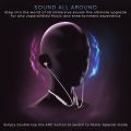 Faster TG-340 Magnetic Neckband Wireless Bluetooth Earphones- Wireless Sports Bluetooth Earphones Earbuds with ANC and ENC- InEar Wireless Neckband Headphones- InEar Bluetooth Headphones. 