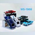 BT Car Bluetooth Speaker Metal Design| WS-1955 Music Car Speaker | WSTAR ,10W Output Volume | with FM Radio, USB & AUX | Mini Wireless Speaker with HD Sound for Home, Office, and Travel | best Design. 