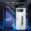 For ASUSS_ ROG 6 Screen Protector - Front and back Jelly Protector For ROG PHONE 6. 