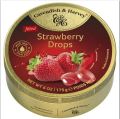 Cavendish & Harvey Strawberry Filled Drops Tin 175 grams (Imported). 