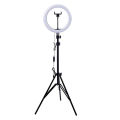 26cm RingLight With 7 Feet Stand And Phone Holder with Wired Remote Adjustable, Dimmable & 3 Colour Light Shades, 26cm Led Ring Light With 7ft Tripod Stand with USB plug for Photography, Videography, Selfie, Makeup, TikTok Ring Light.. 