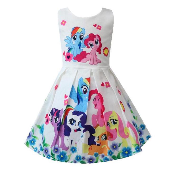open lace back dress Amazon.com: My Little Pony Dress