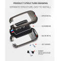 Toyota Grande Zinc Alloy Key Cover. 