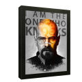 Breaking Bad Themed TV Show Wall Art Frame For Office and Home Decor - OFD468. 