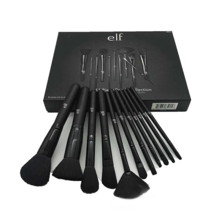 ELF Original Makeup 11PC,s Brush Set: