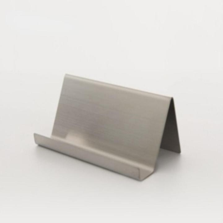 Metal Business Card Name Tag Display Rack Display Stand Desktop Table Organizer Cellphone Holder Conference Room Accessories